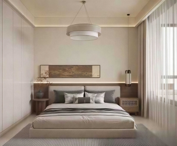 New Chinese Style Bedroom-ID:355401993