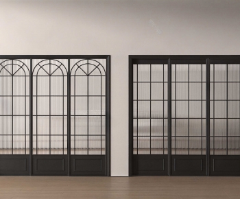 New Chinese Style Sliding Door-ID:112140891