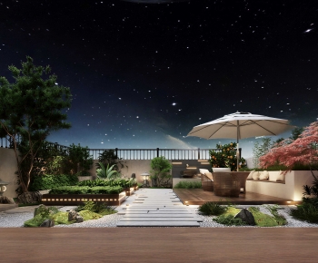 Modern Courtyard/landscape-ID:122160982