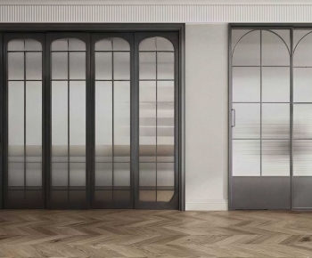 French Style Sliding Door-ID:318459996