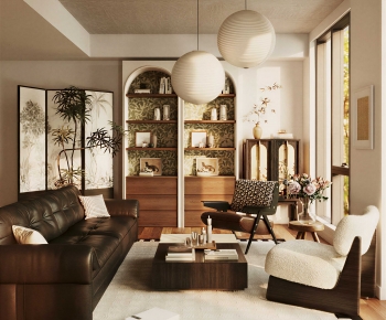 Nordic Style A Living Room-ID:971592909