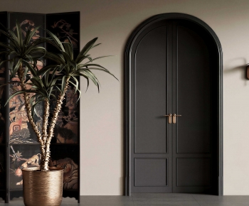 French Style Double Door-ID:869844919