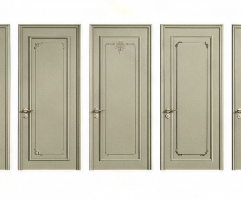 French Style Single Door-ID:173837905