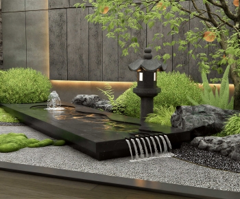 Modern Rockery Waterscape-ID:953973052