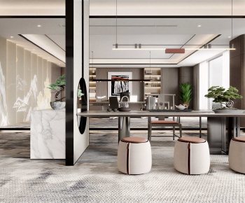 New Chinese Style Tea House-ID:955305102