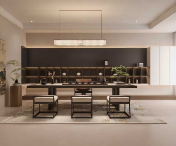 New Chinese Style Tea House-ID:923739915