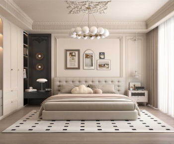 French Style Bedroom-ID:448668002
