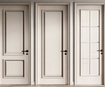 French Style Single Door-ID:633668934