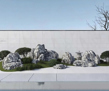 New Chinese Style Rockery Waterscape-ID:265850076