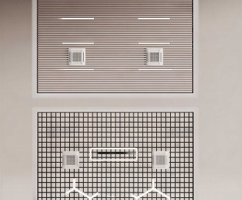 Modern Suspended Ceiling-ID:723567016