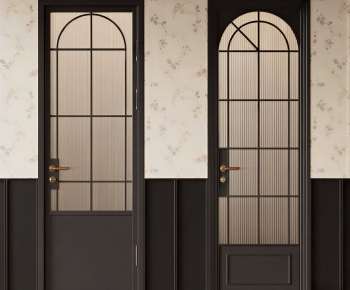 French Style Single Door-ID:435432912