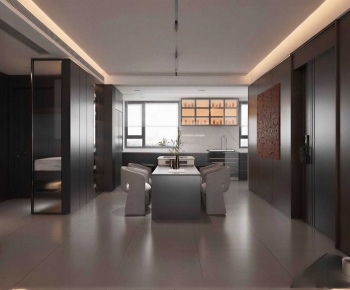 Modern Dining Room-ID:969240904