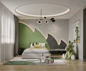 Modern Boy's Room And Son's Room-ID:540925984