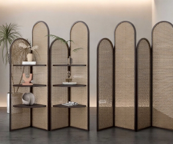 Modern Wooden Screen Partition-ID:294646981
