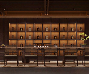 New Chinese Style Tea House-ID:508234029