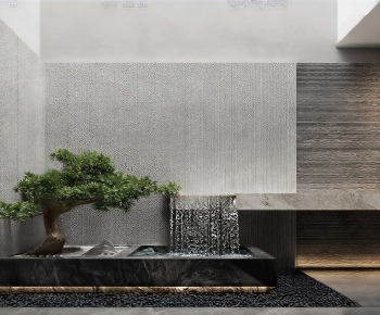 Modern Rockery Waterscape-ID:575619947