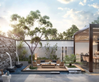 Modern Courtyard/landscape-ID:524844885