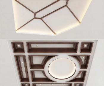 Modern Suspended Ceiling-ID:588426114