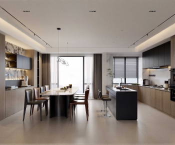 Modern Dining Room-ID:866866111