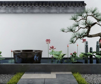 New Chinese Style Courtyard/landscape-ID:235662942