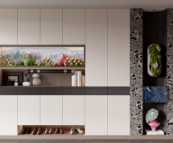 Modern Shoe Cabinet-ID:700088022