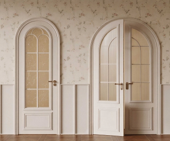 French Style Single Door-ID:668811087