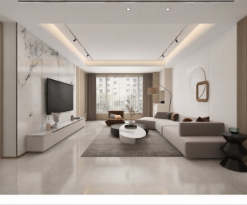 Modern A Living Room-ID:627969985