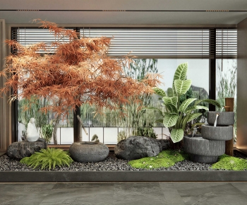 New Chinese Style Courtyard/landscape-ID:296248916