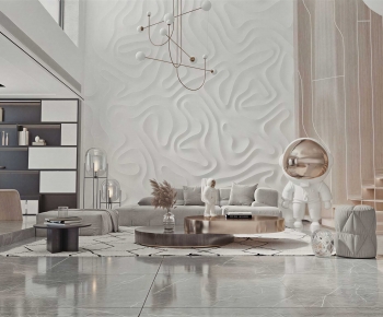 Modern A Living Room-ID:579442026