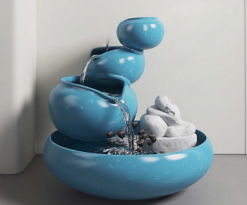 Modern Rockery Waterscape-ID:172277938