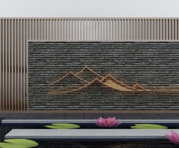 New Chinese Style Courtyard/landscape-ID:192502982