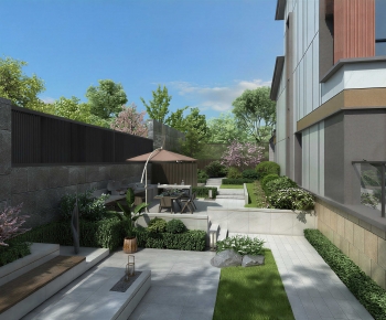 Modern Courtyard/landscape-ID:409668927