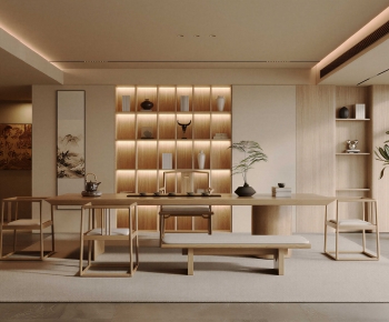 New Chinese Style Tea House-ID:660098087