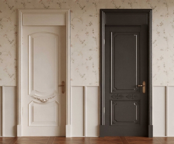 French Style Single Door-ID:420749241