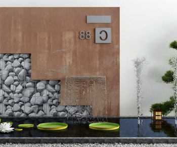 New Chinese Style Plant Landscaping-ID:820569998