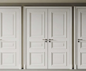 Simple European Style Single Door-ID:993030071