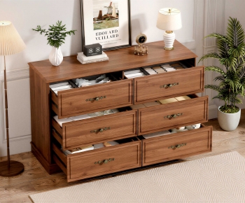 American Style Chest Of Drawers-ID:701437955
