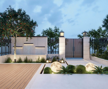 Modern Courtyard/landscape-ID:252180101