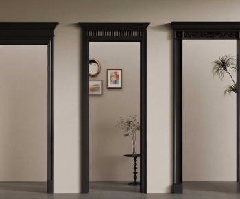 French Style Single Door-ID:129667048