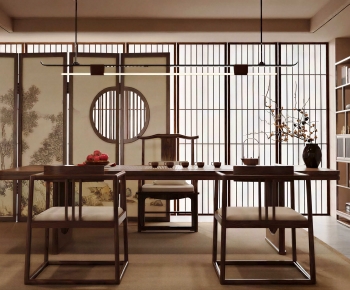 New Chinese Style Tea House-ID:823721895