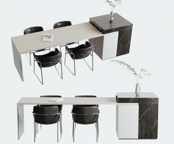 Modern Dining Table And Chairs-ID:923722038