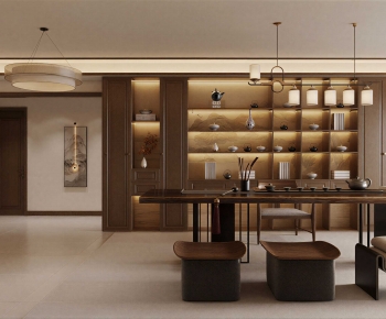 New Chinese Style Tea House-ID:268143894