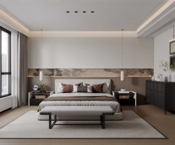 New Chinese Style Bedroom-ID:842719085