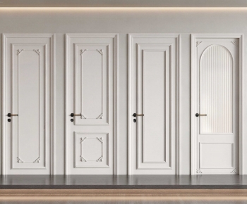 French Style Single Door-ID:707281114