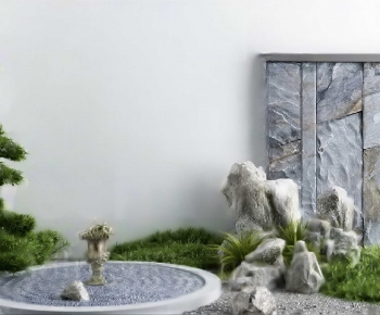 New Chinese Style Rockery Waterscape-ID:878150943