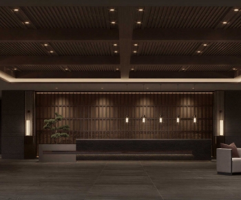 New Chinese Style Lobby Hall-ID:797739988