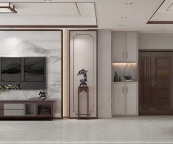 Modern A Living Room-ID:388890031