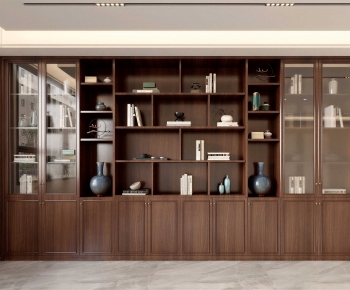 New Chinese Style Bookcase-ID:224519017