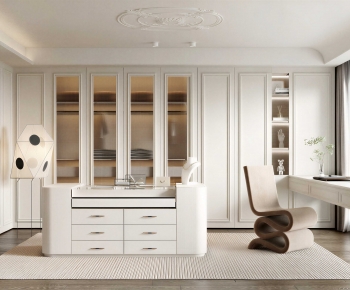 French Style Clothes Storage Area-ID:497524028