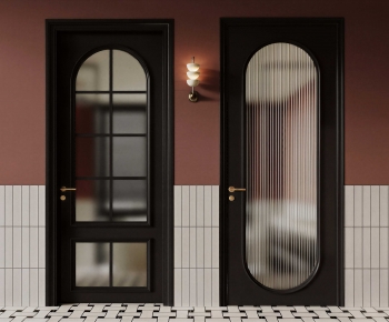 French Style Single Door-ID:856235039